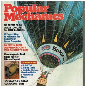 POPULAR MECHANICS VINTAGE MAGAZINES-APRIL & AUGUST 1982 COMPLETE-SHELBY COBRA